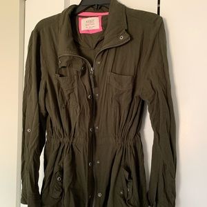 Army-Green Lightweight Jacket